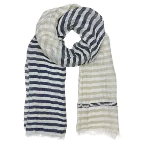 Elevate Every Look: Handloom Linen Blend Wrap Scarf (Sustainable, Fair Trade, Versatile)