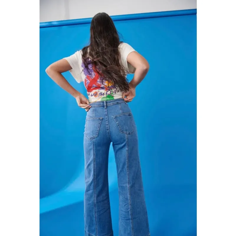 Farrah Jean 70's Blue