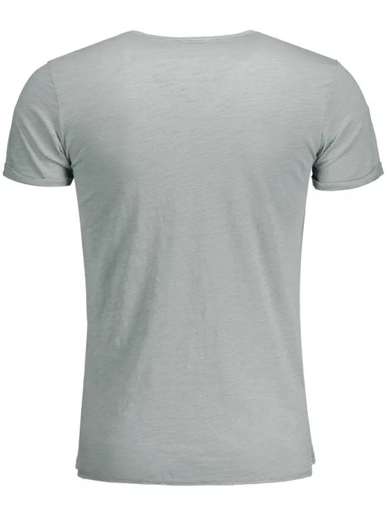 Fashion Slub Cotton Mens Henley