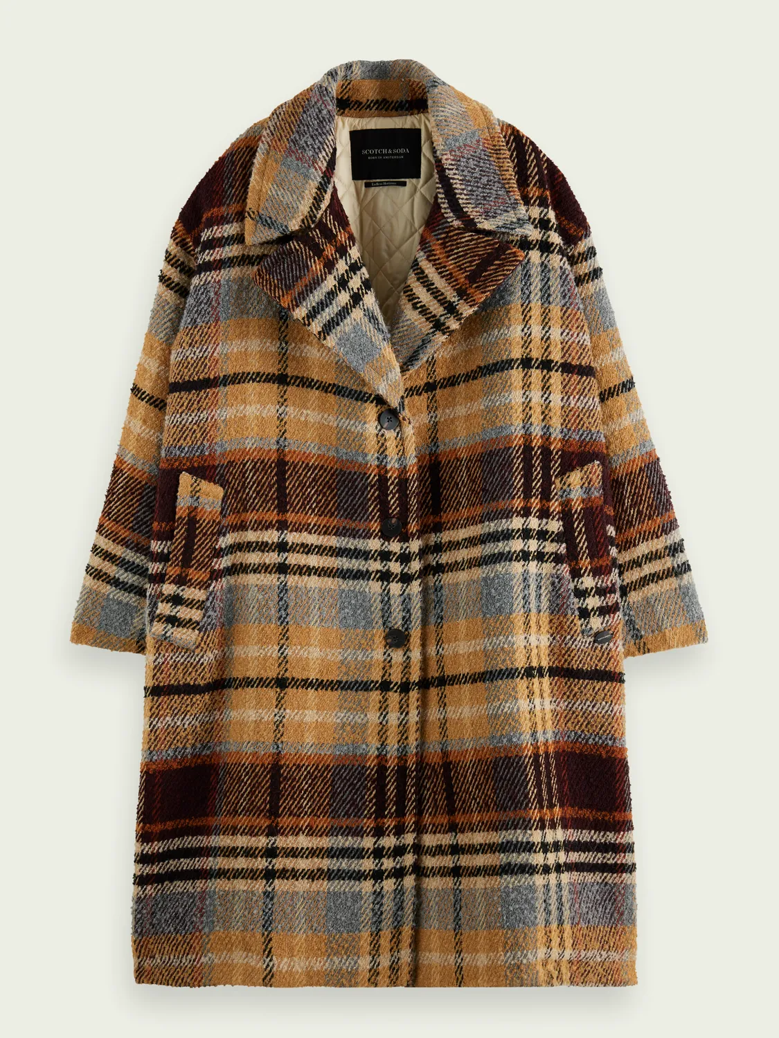 Fitz Oversized Bouclé Coat