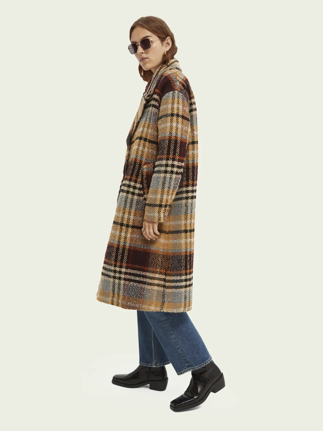 Fitz Oversized Bouclé Coat