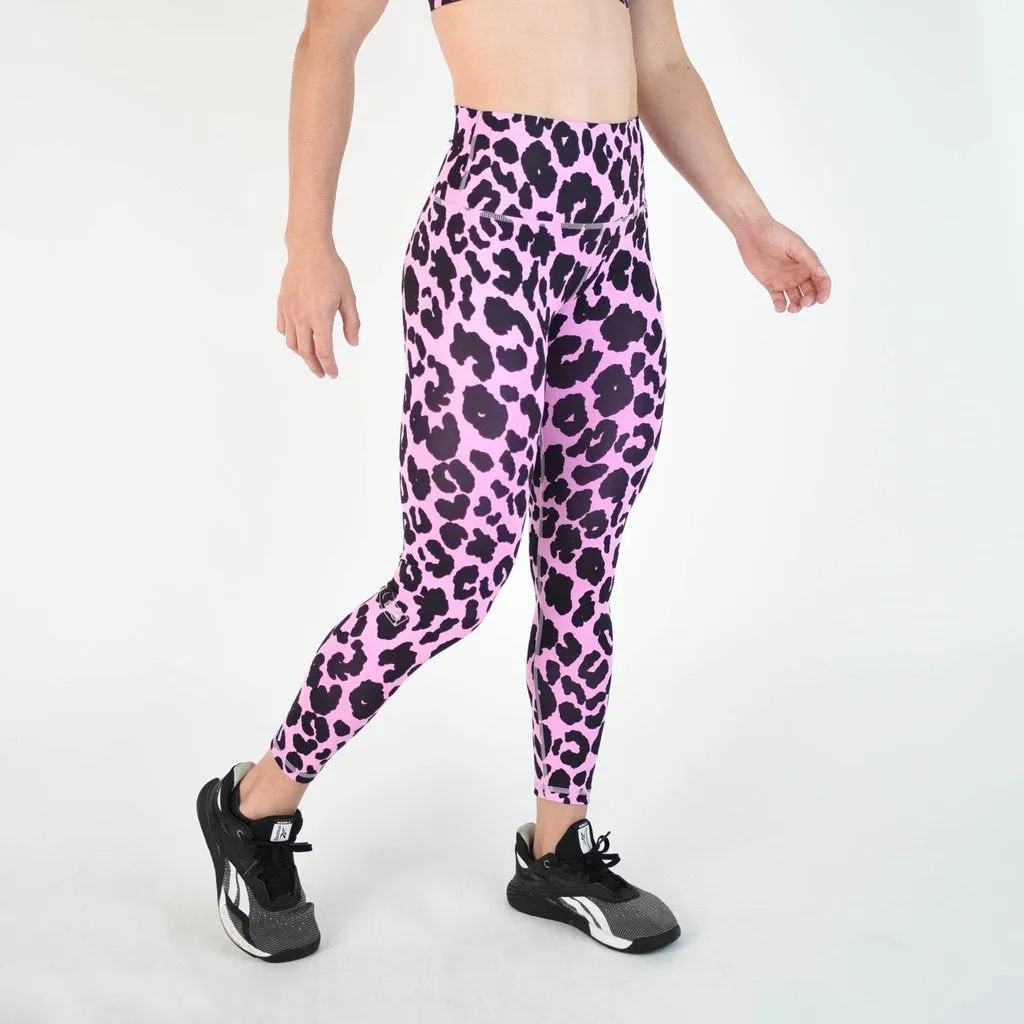 FLEO El Toro 25" Orchid Leopard x Des B Leggings (Romey Free)