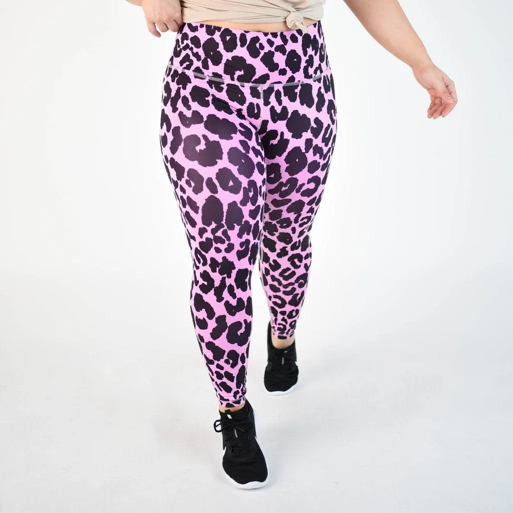 FLEO El Toro 25" Orchid Leopard x Des B Leggings (Romey Free)