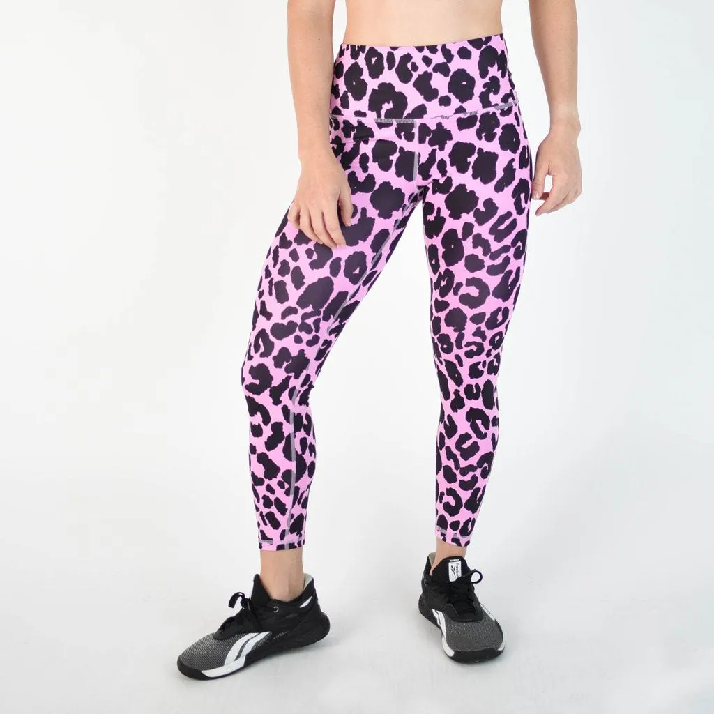 FLEO El Toro 25" Orchid Leopard x Des B Leggings (Romey Free)