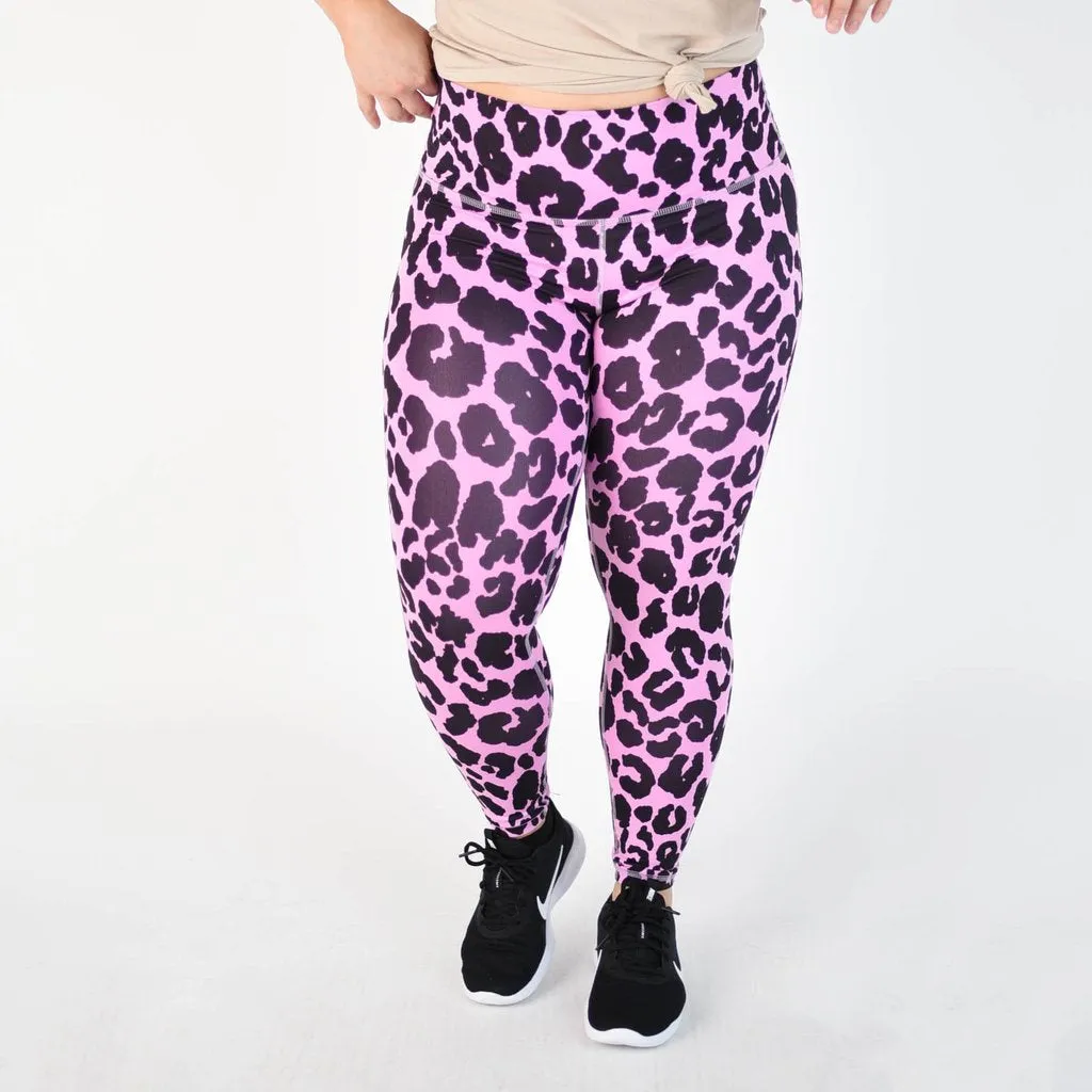 FLEO El Toro 25" Orchid Leopard x Des B Leggings (Romey Free)