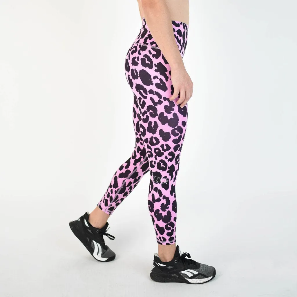 FLEO El Toro 25" Orchid Leopard x Des B Leggings (Romey Free)