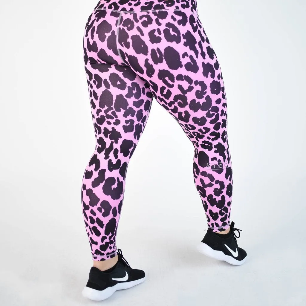 FLEO El Toro 25" Orchid Leopard x Des B Leggings (Romey Free)