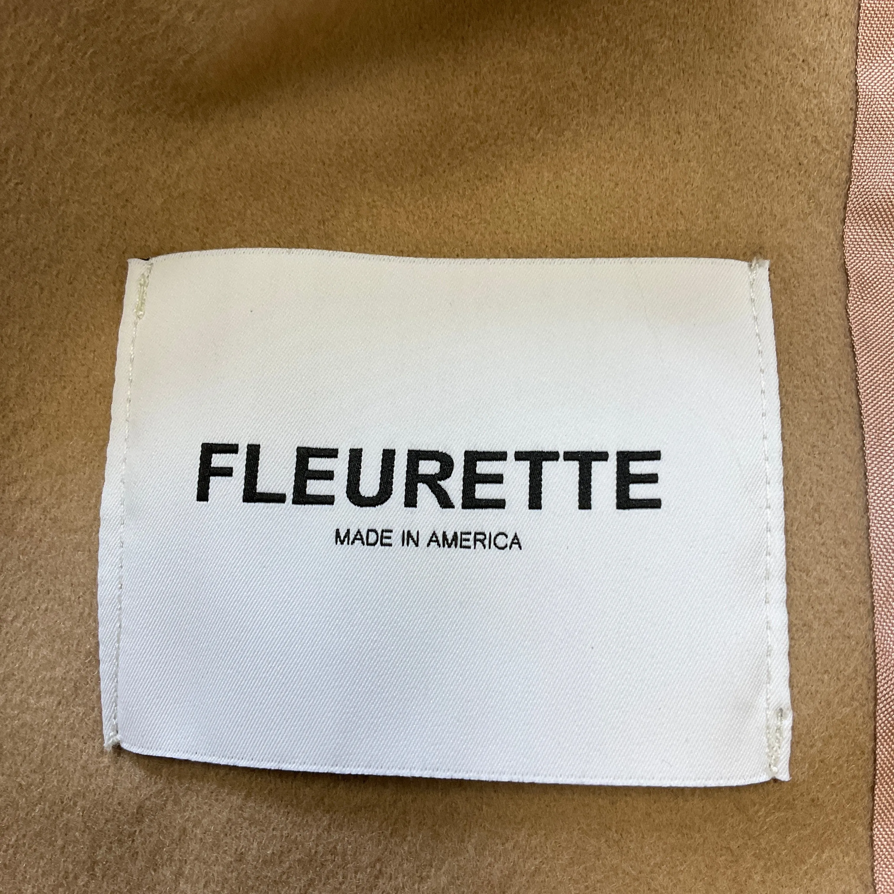 Fleurette Camel Raccoon Fur Trimmed Hooded Wool Coat