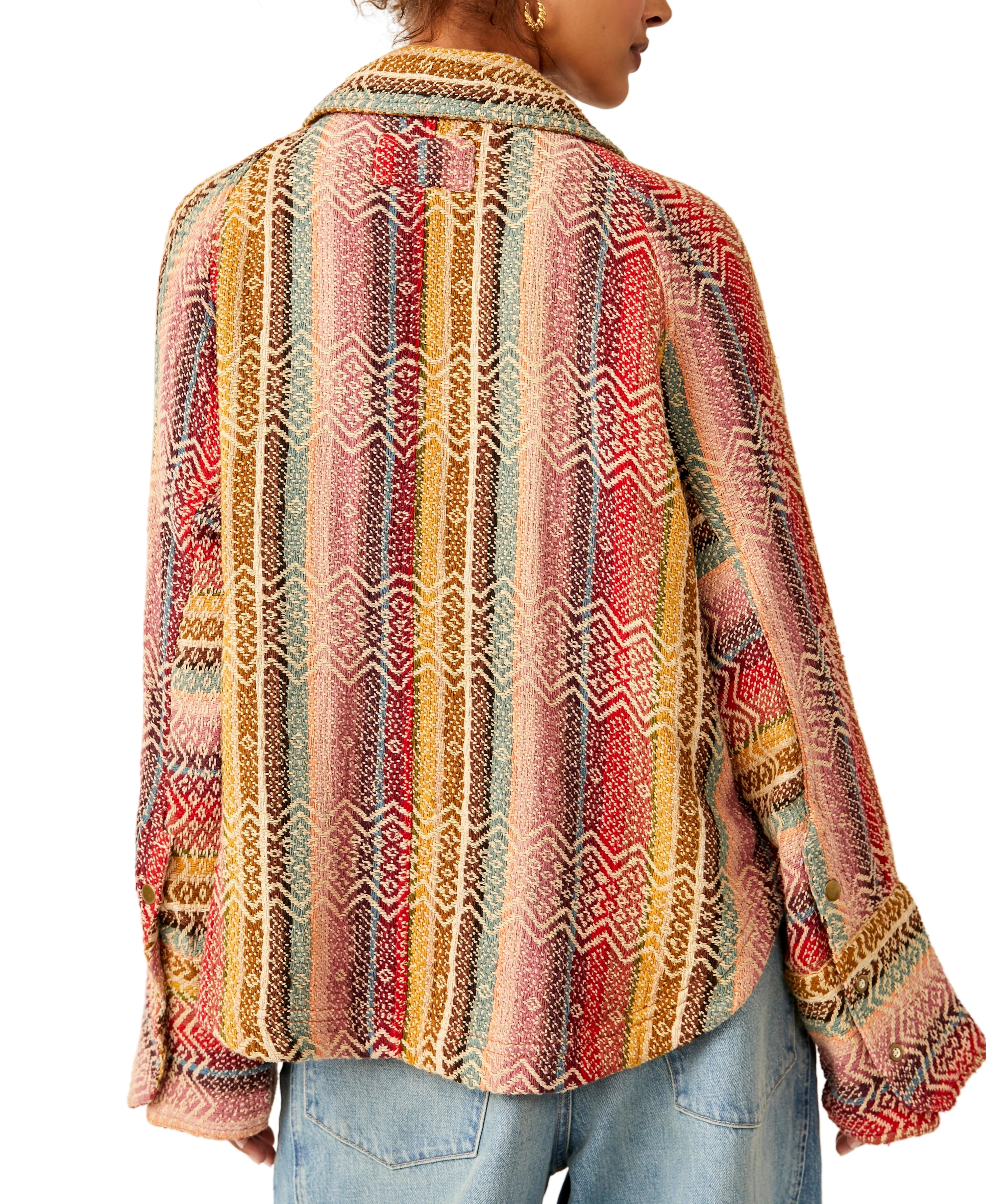 Free People Rainbow Rays Jacket