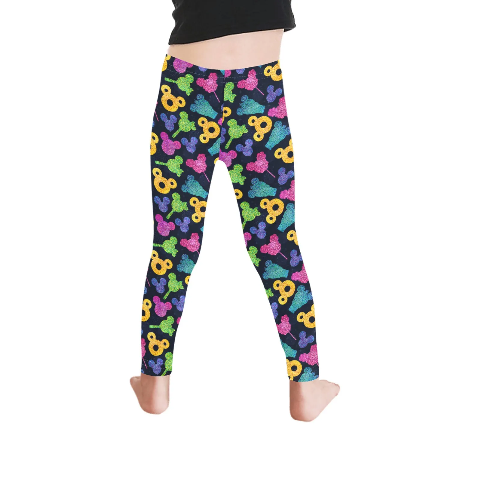 Glitter Snacks Kid's Leggings