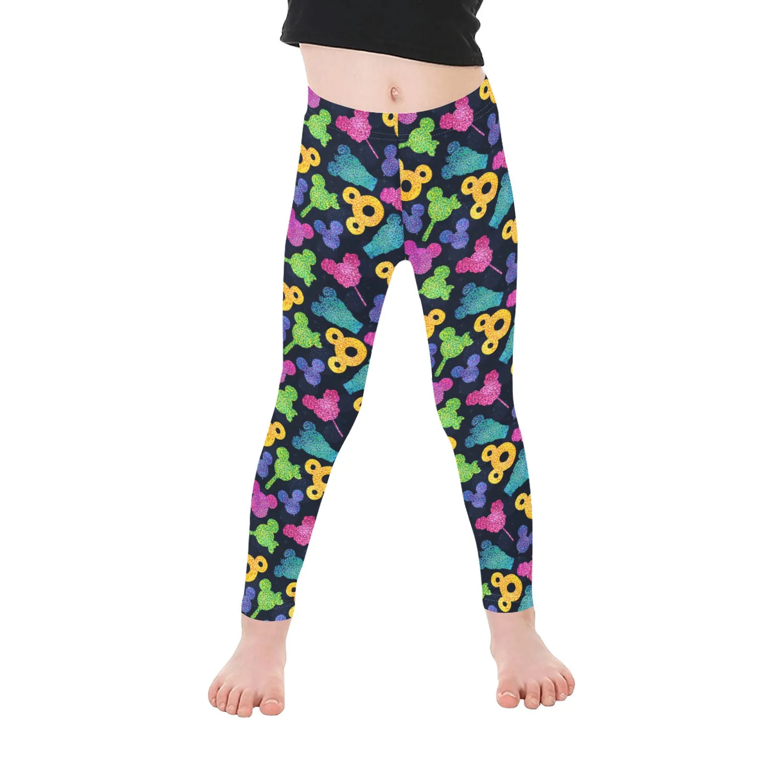 Glitter Snacks Kid's Leggings