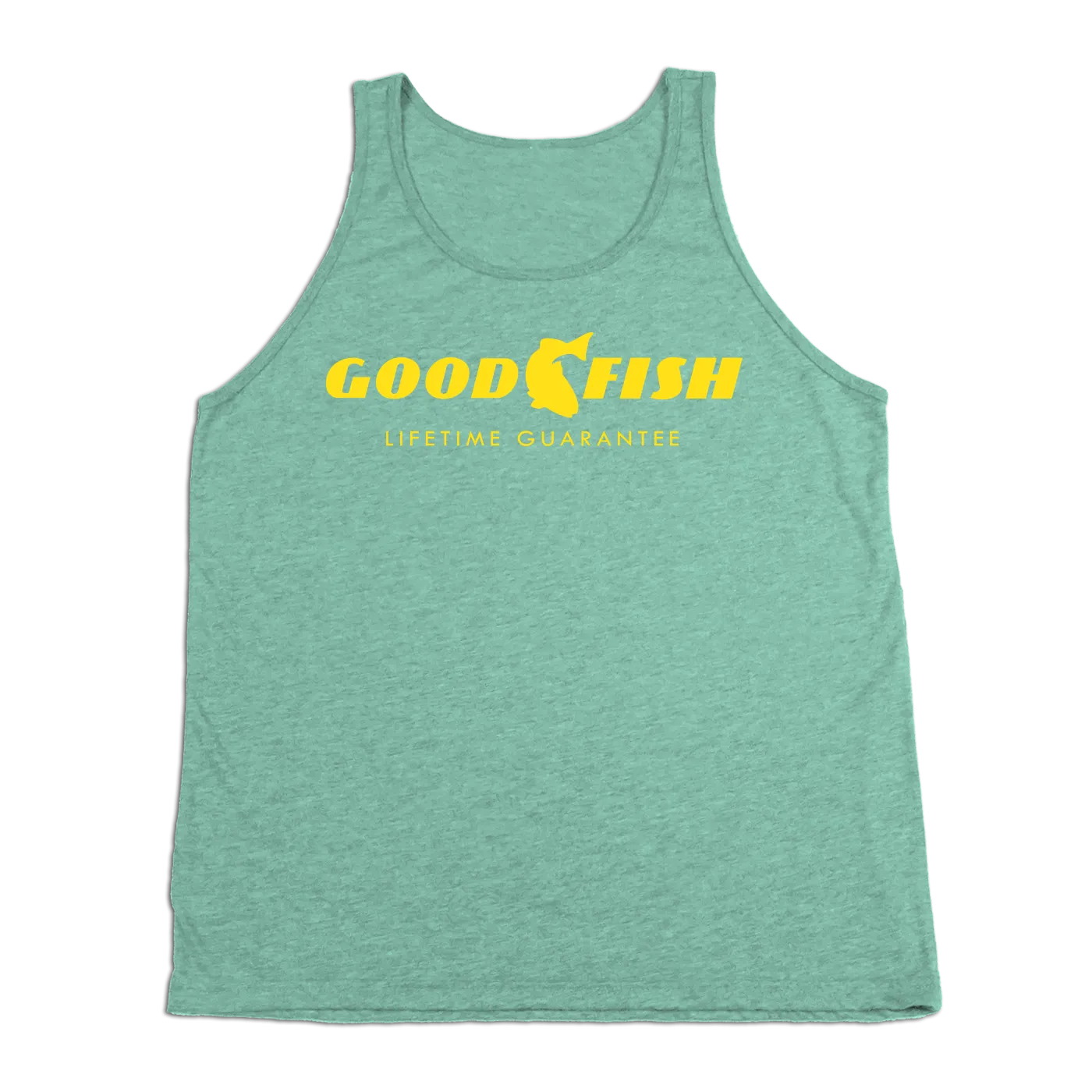 #GOODFISH TriBlend Tank Top - Yellow