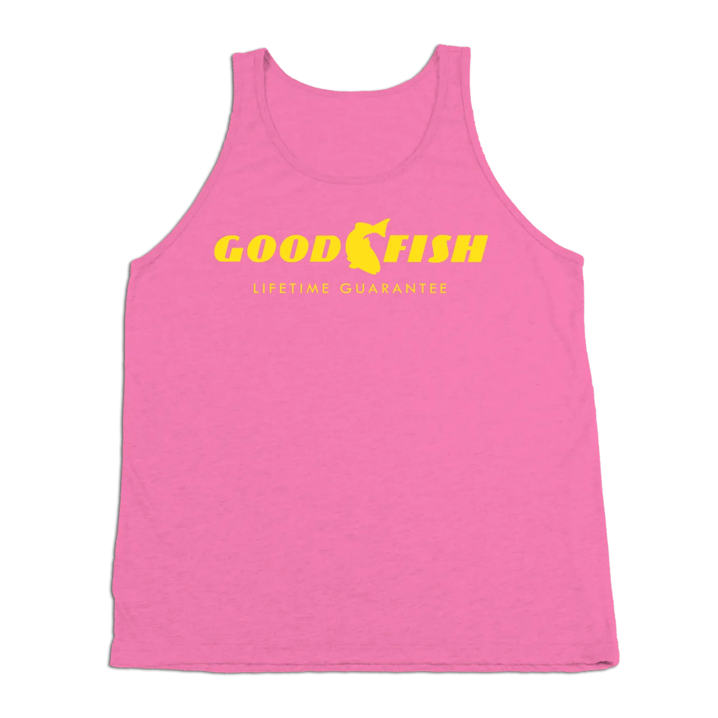 #GOODFISH TriBlend Tank Top - Yellow