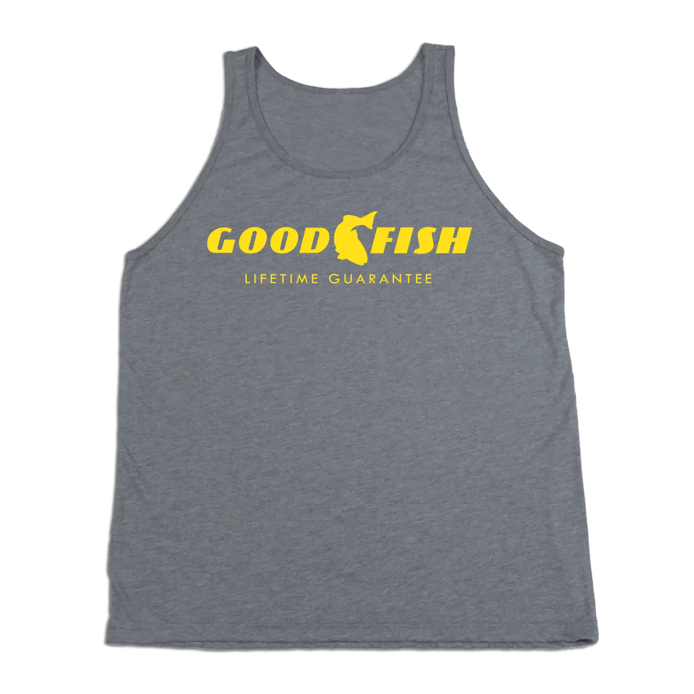 #GOODFISH TriBlend Tank Top - Yellow