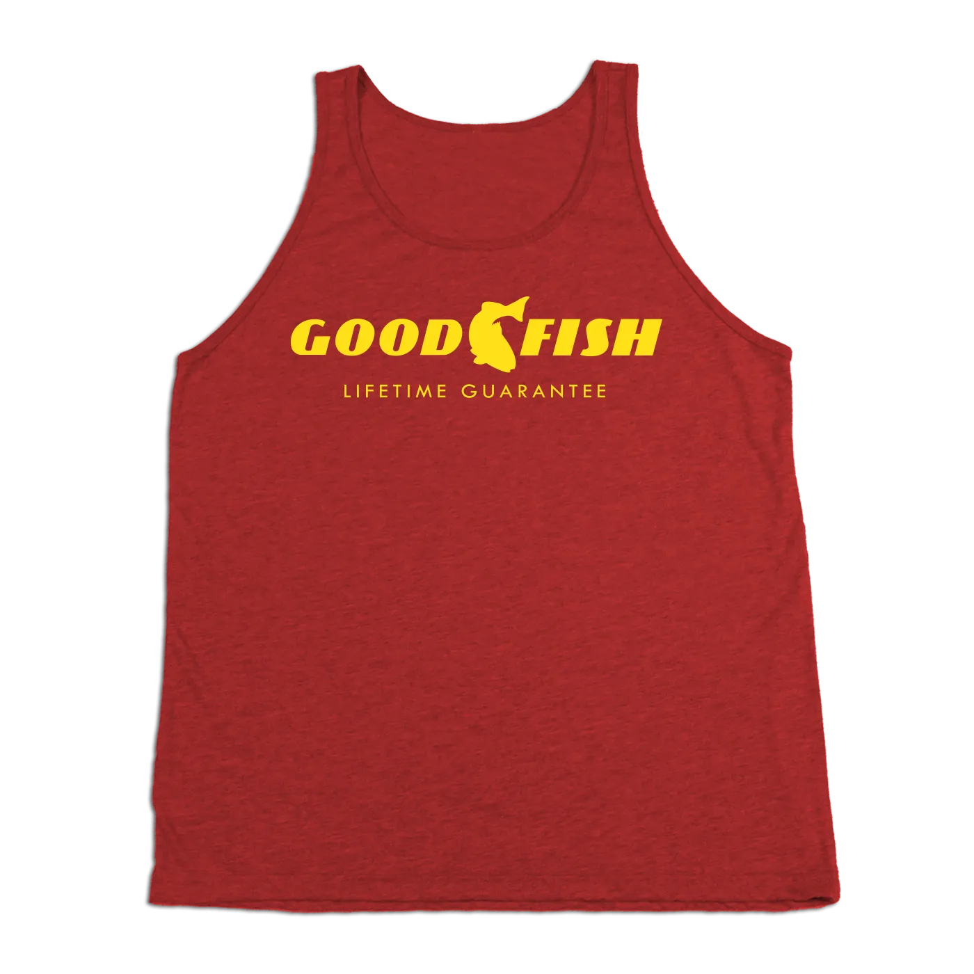 #GOODFISH TriBlend Tank Top - Yellow