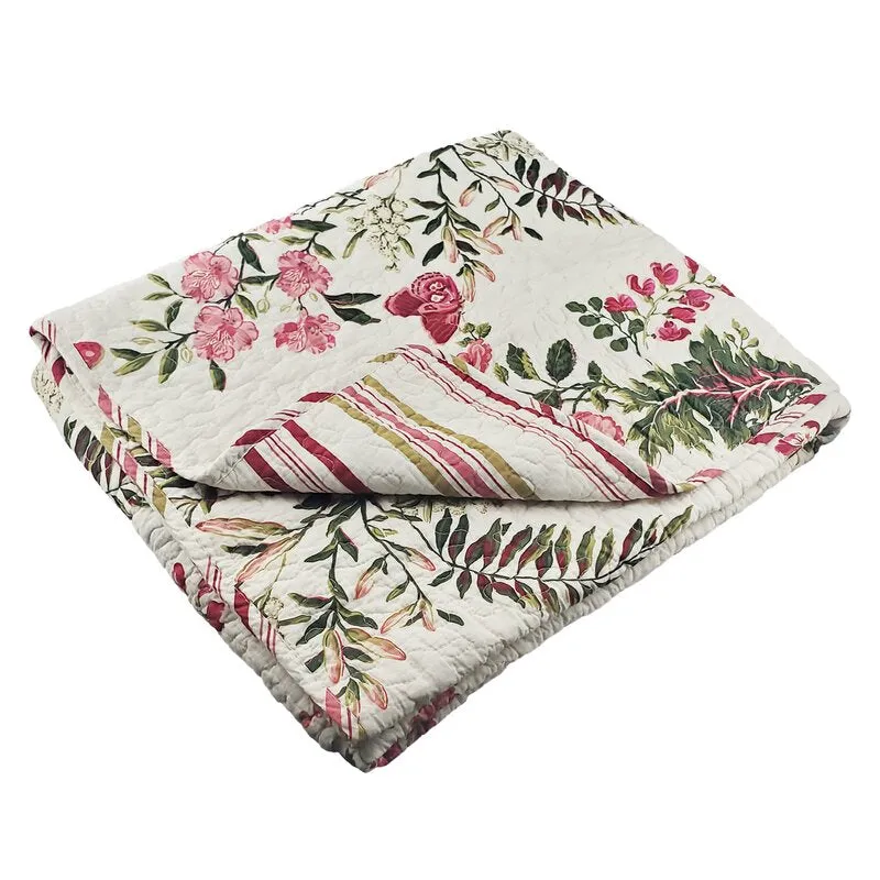 Gree Quilted Reversible 100% Cotton Throw