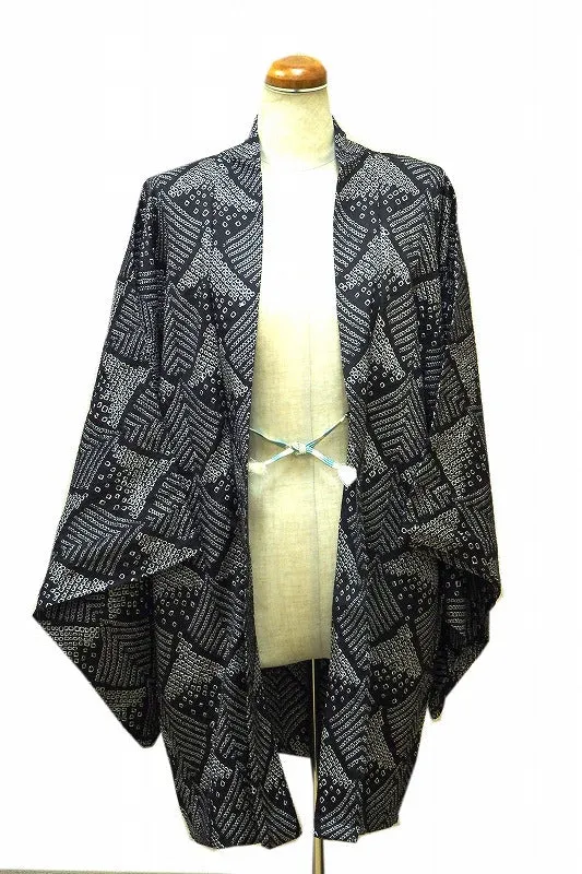 ha0017 haori - haorijJacket -   Japanese vintage jacket silk