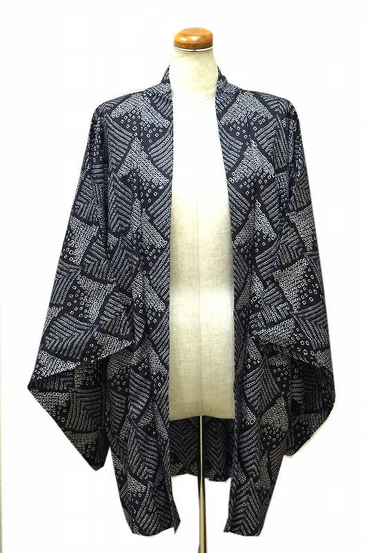 ha0017 haori - haorijJacket -   Japanese vintage jacket silk