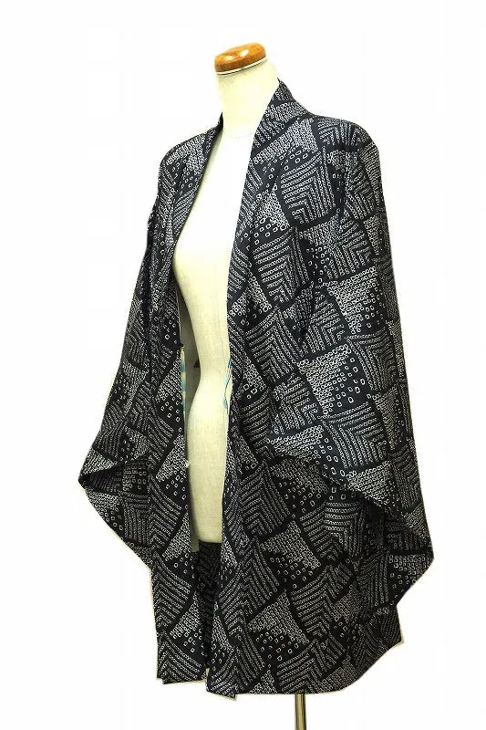 ha0017 haori - haorijJacket -   Japanese vintage jacket silk