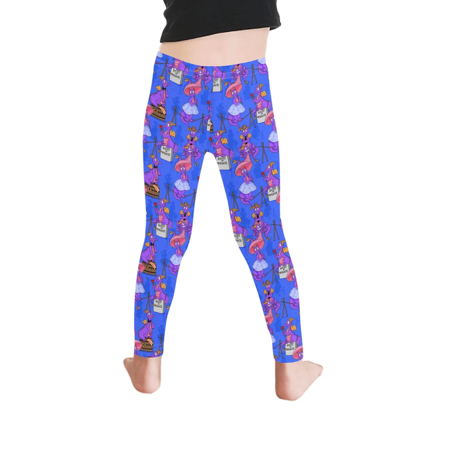 Haunted Mansion Figment Kid's Leggings