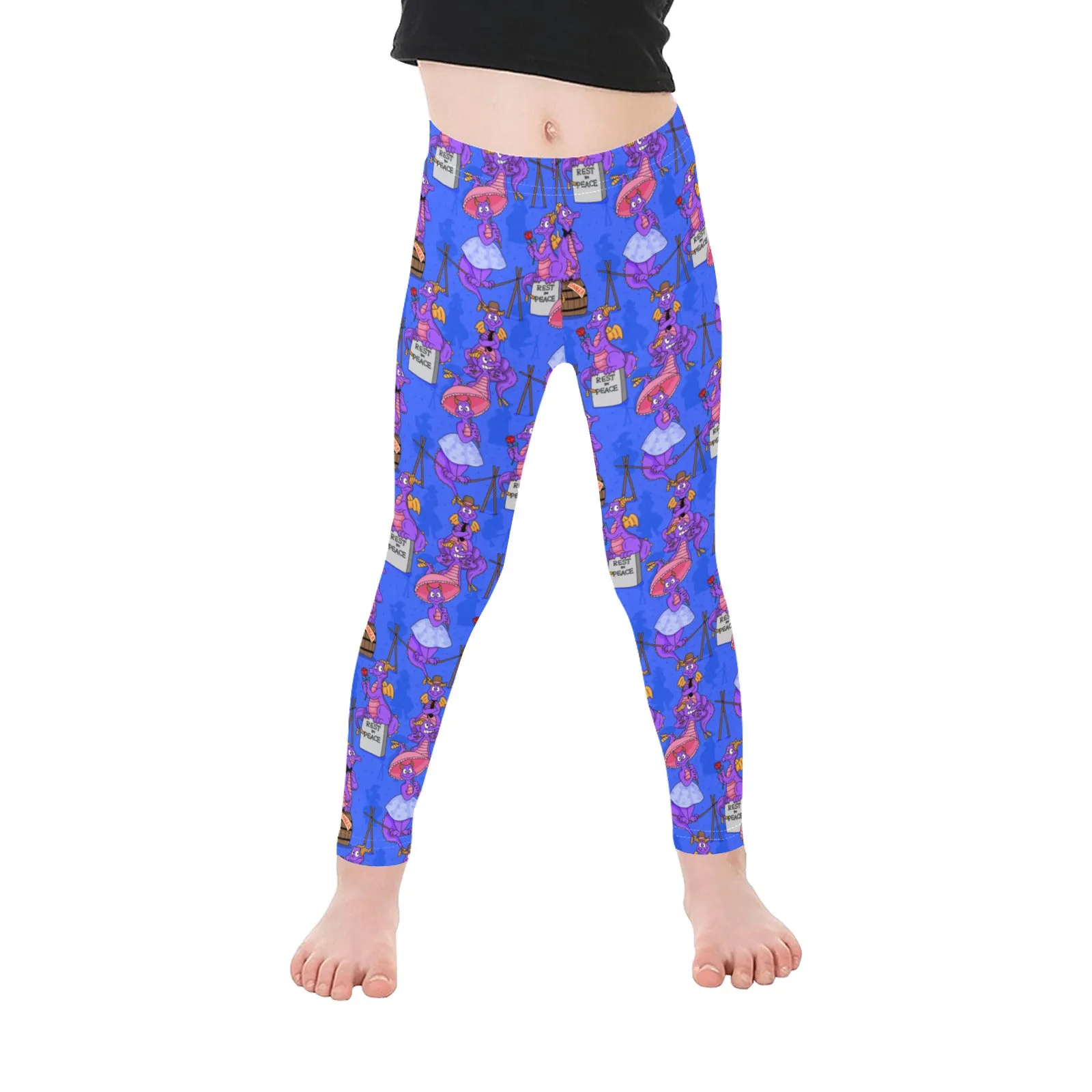 Haunted Mansion Figment Kid's Leggings