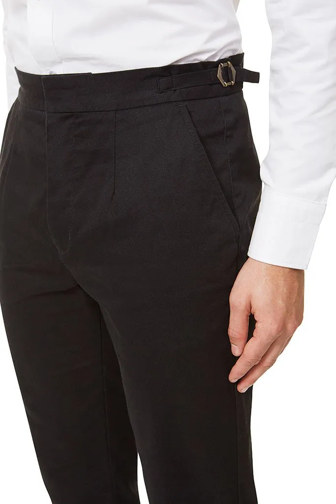 High Waisted Trousers - Black