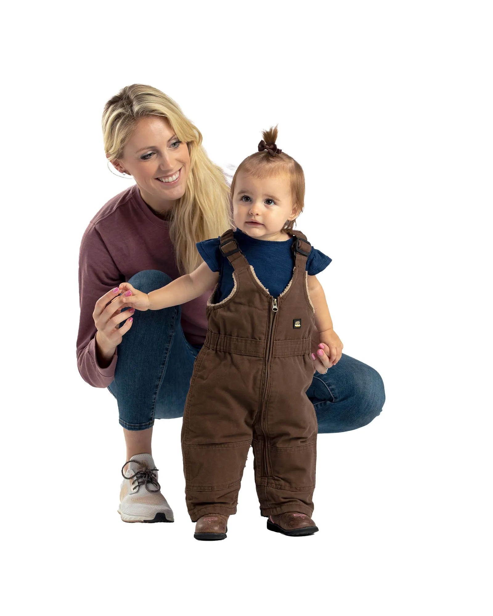 Infant Softstone Insulated Duck Bib Overall