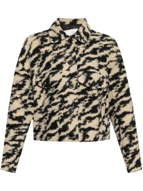 ISABEL MARANT Chic Contrast Mini Coat