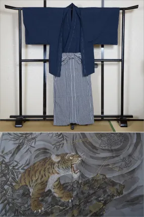 Jacket, kimono, hakama set / JKH #1-293