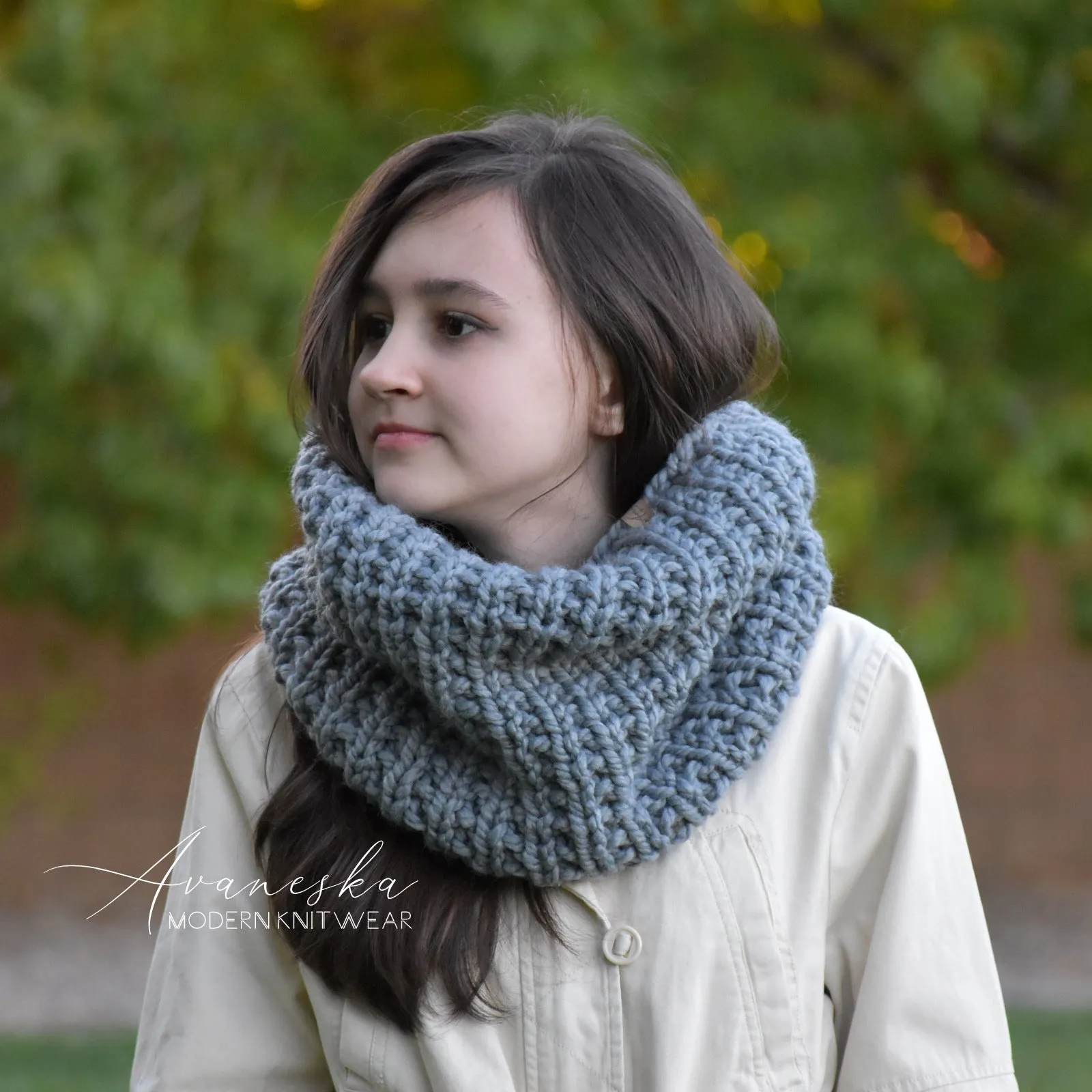 Knit Chunky Scarf | THE HANOVER