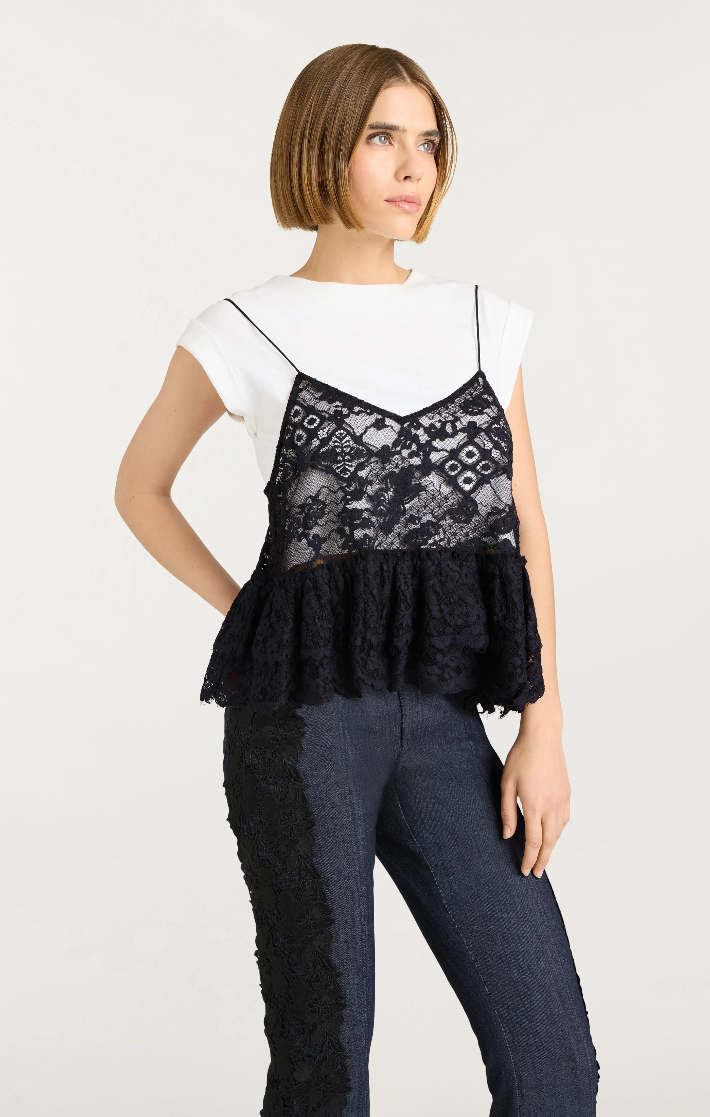 Lace Samantha Top