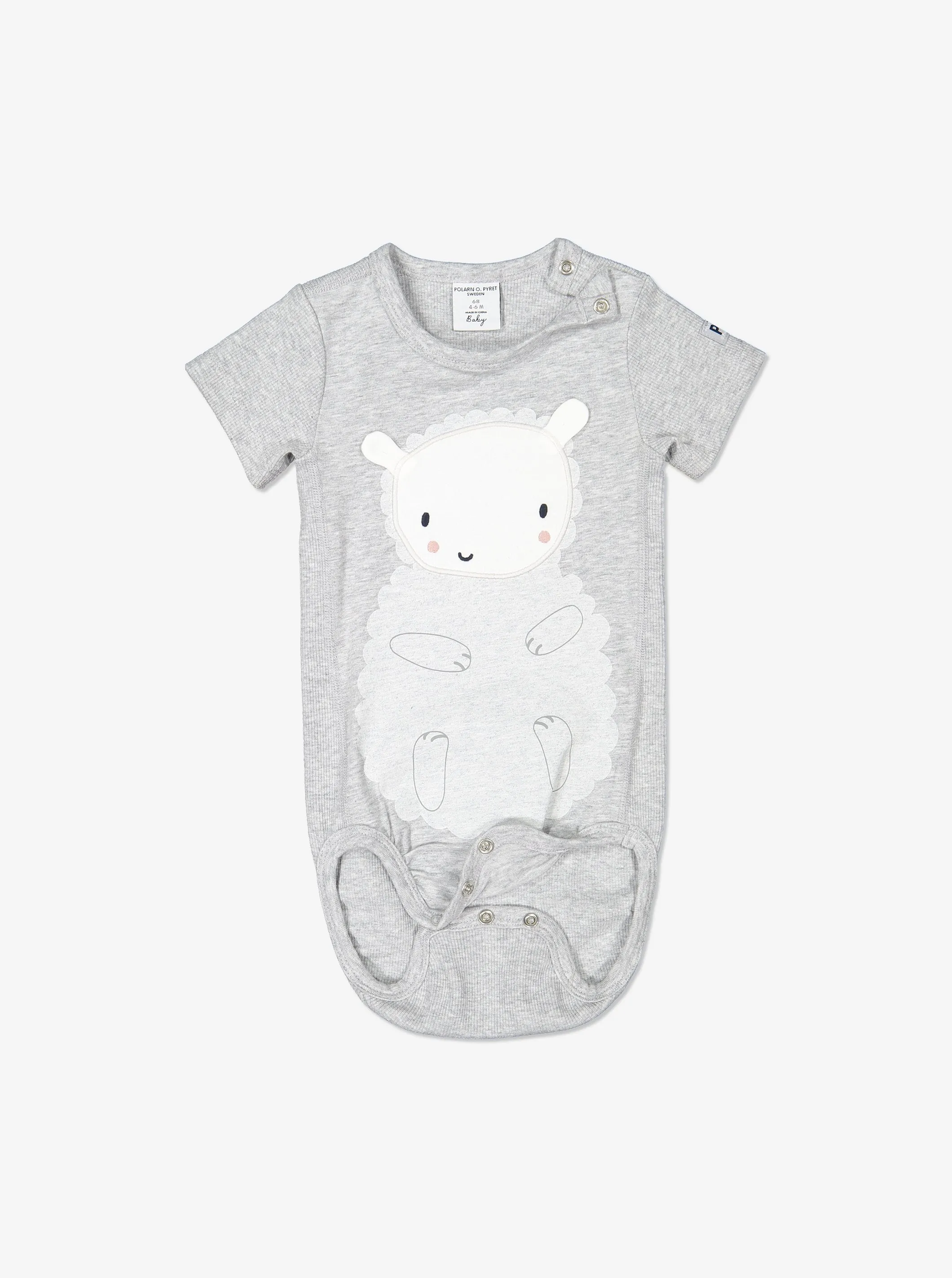 Lamb Applique Babygrow