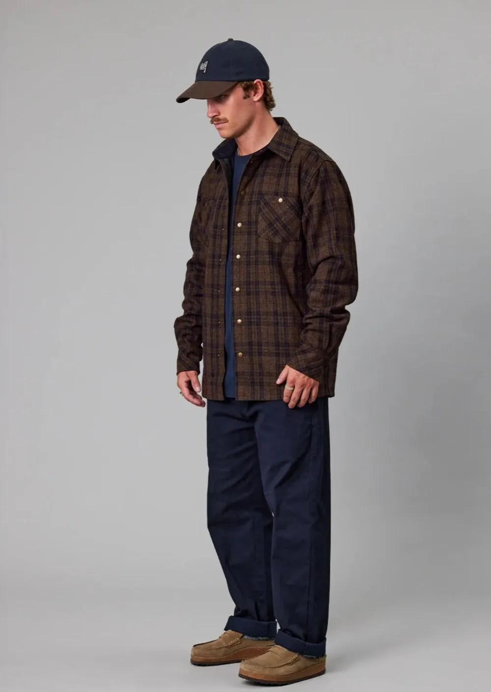 Landing Check Jacket Bison