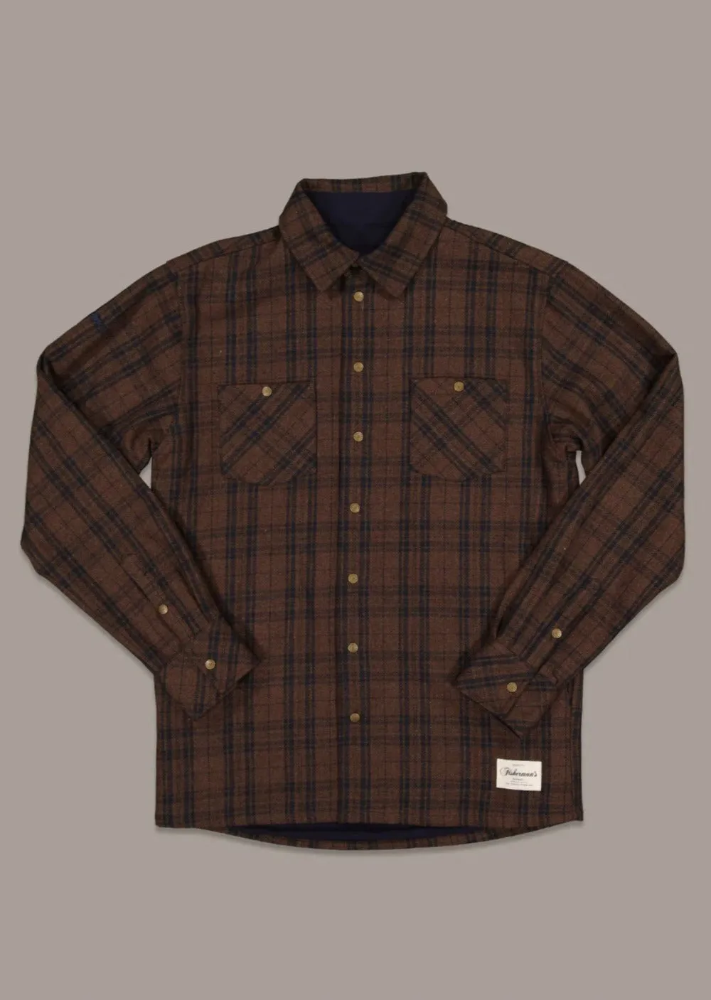 Landing Check Jacket Bison