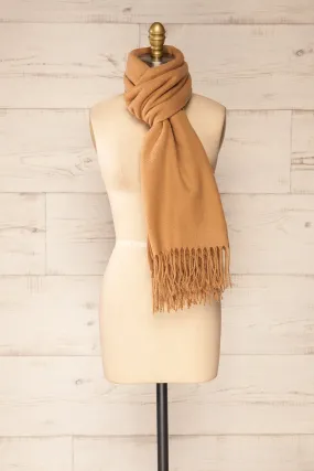 Le Baiser Taupe | Soft Knitted Scarf