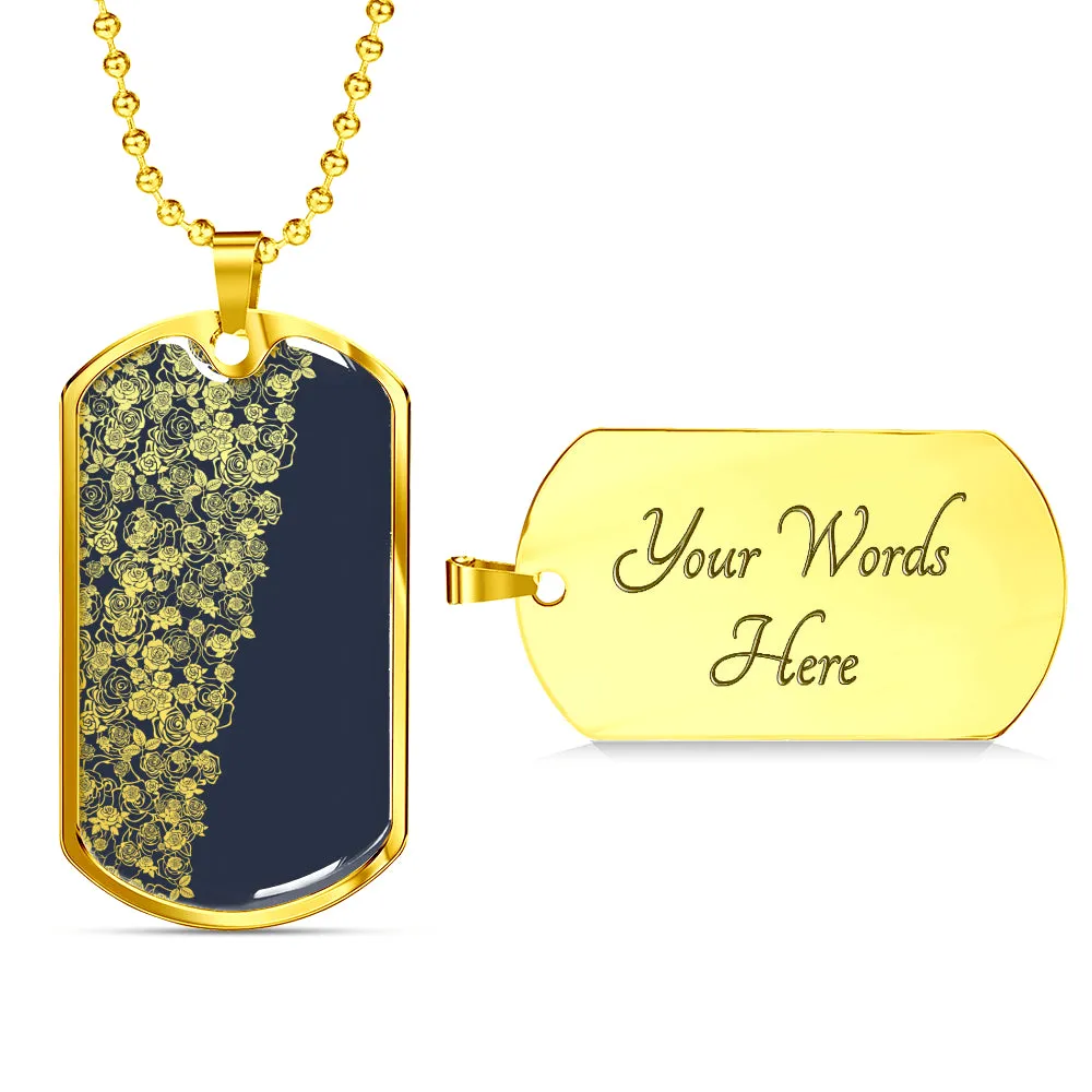 Lee's Excellent Dog Tag (Engraving Available)