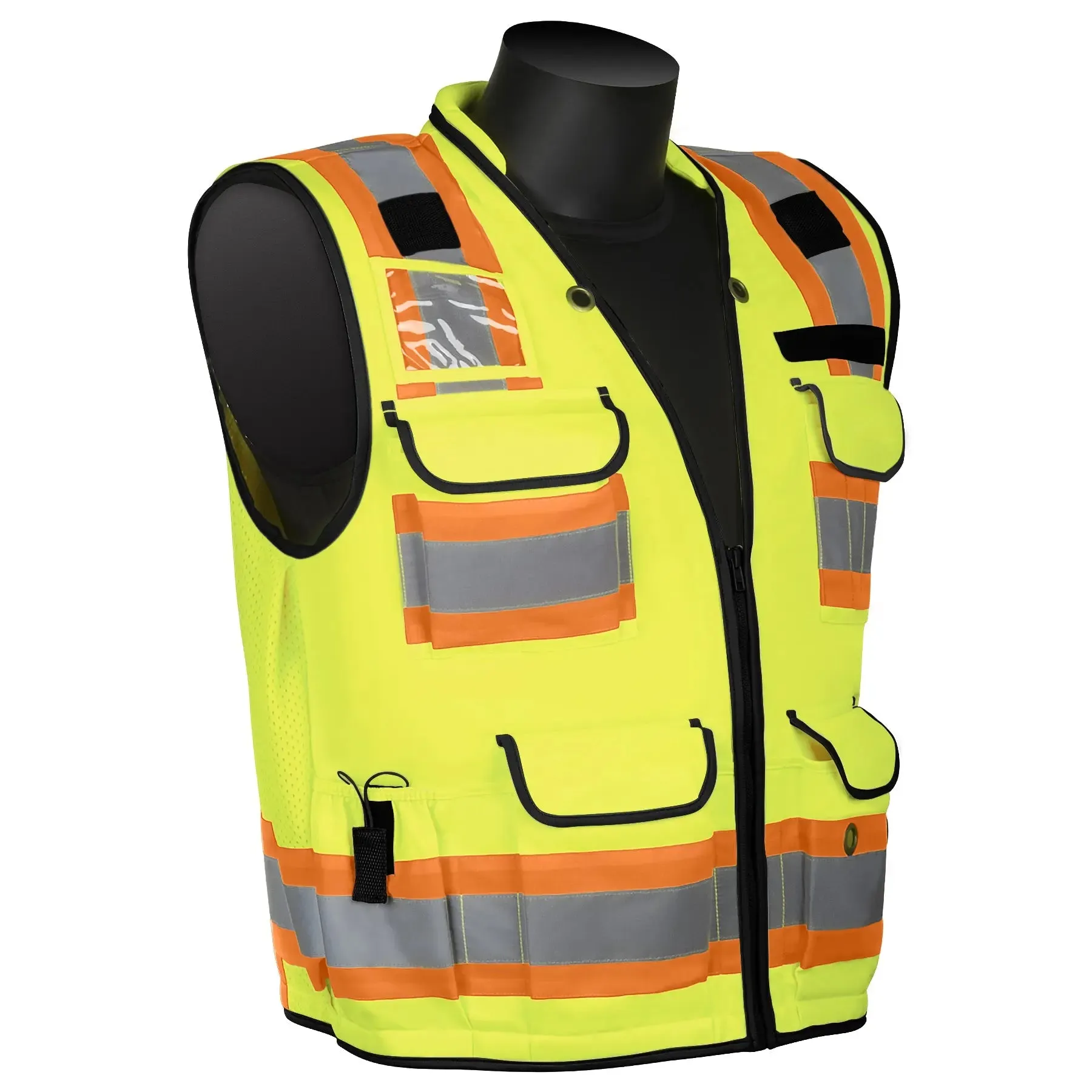 LIBERTY - Heavy Duty Hi-Viz Surveyor Vest, Class 2