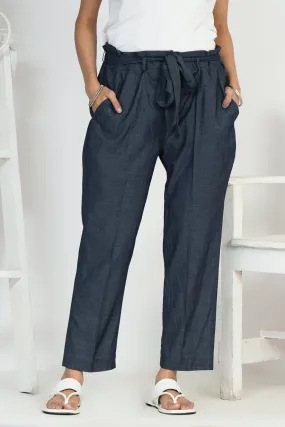 Light Weight Denim Charcoal Pants | RTW | 1Pc