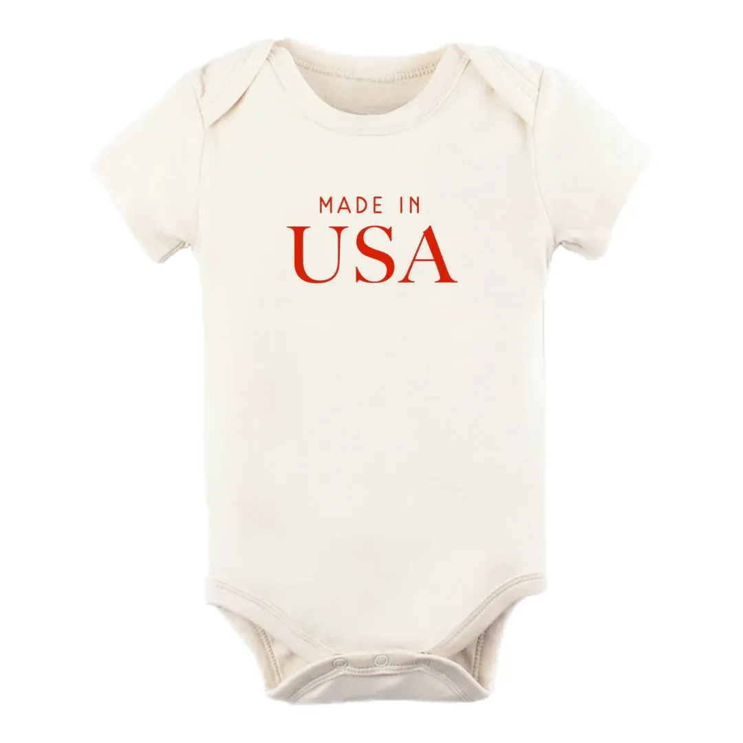 Made in USA Onesie - Organic Cotton Bodysuit