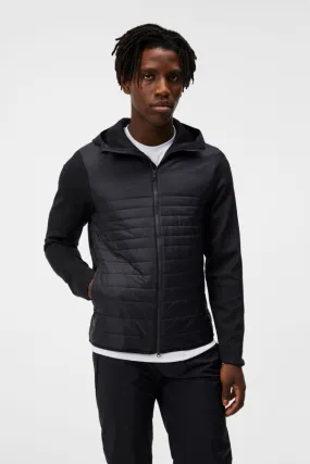 Martino Quilted Hybrid Hooded Jacket