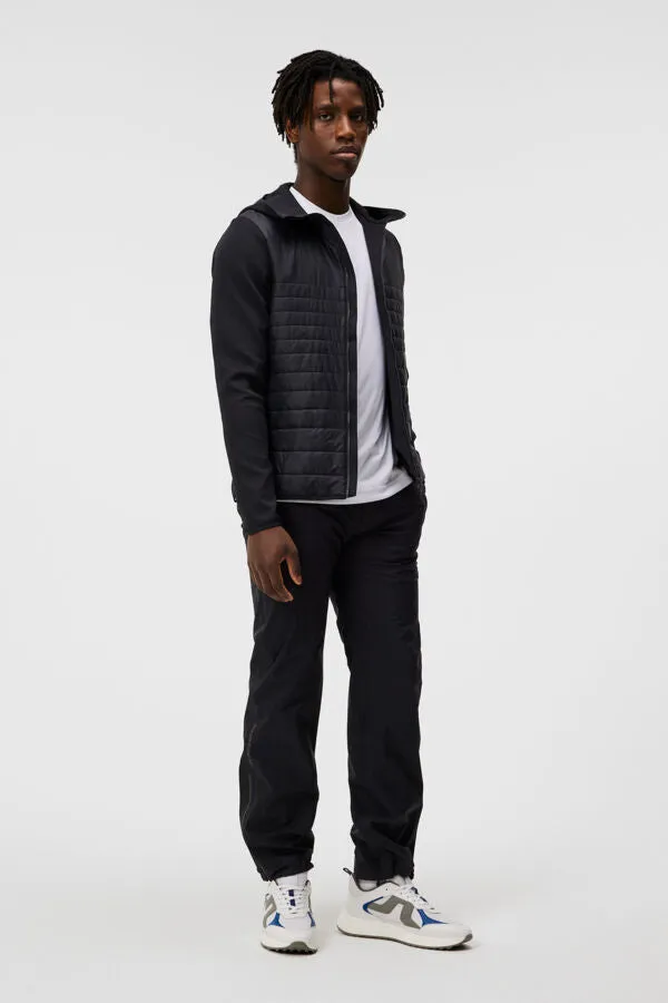 Martino Quilted Hybrid Hooded Jacket