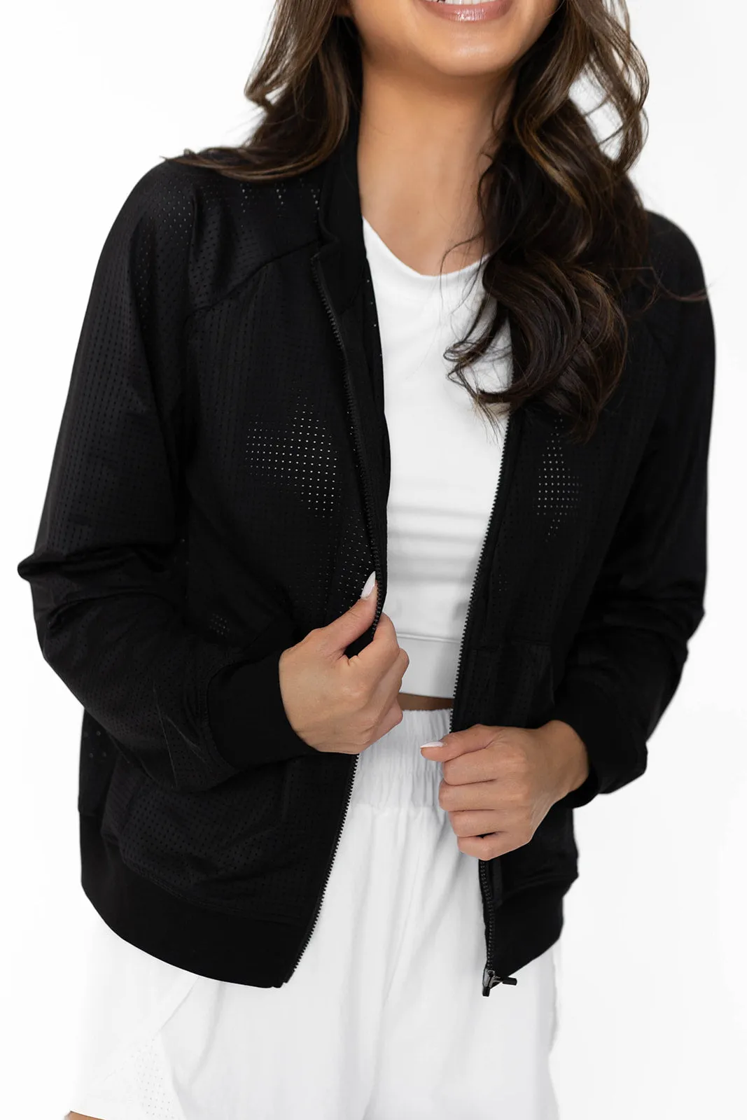 Match Point Mesh Jacket