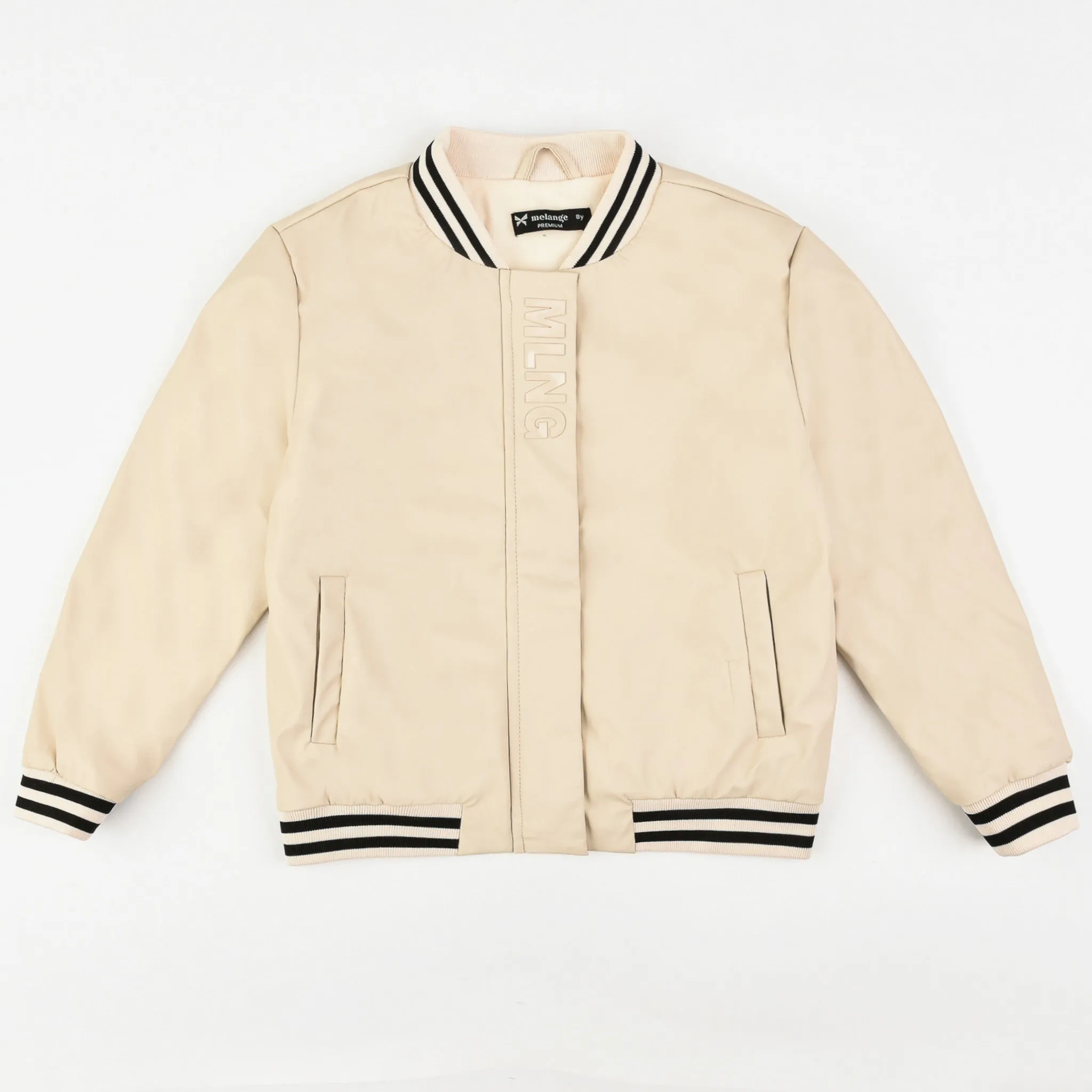 Melange Bomber Jacket