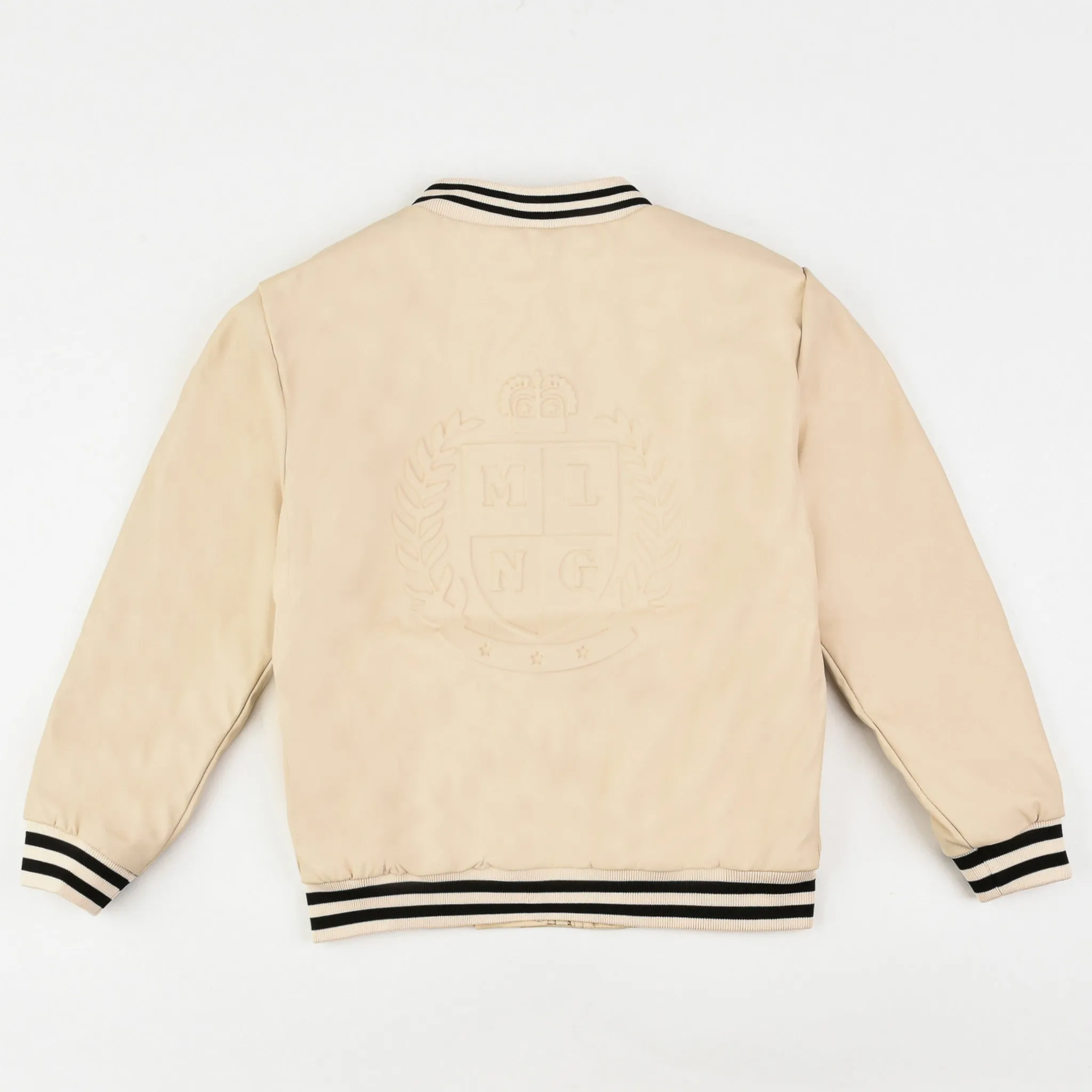 Melange Bomber Jacket