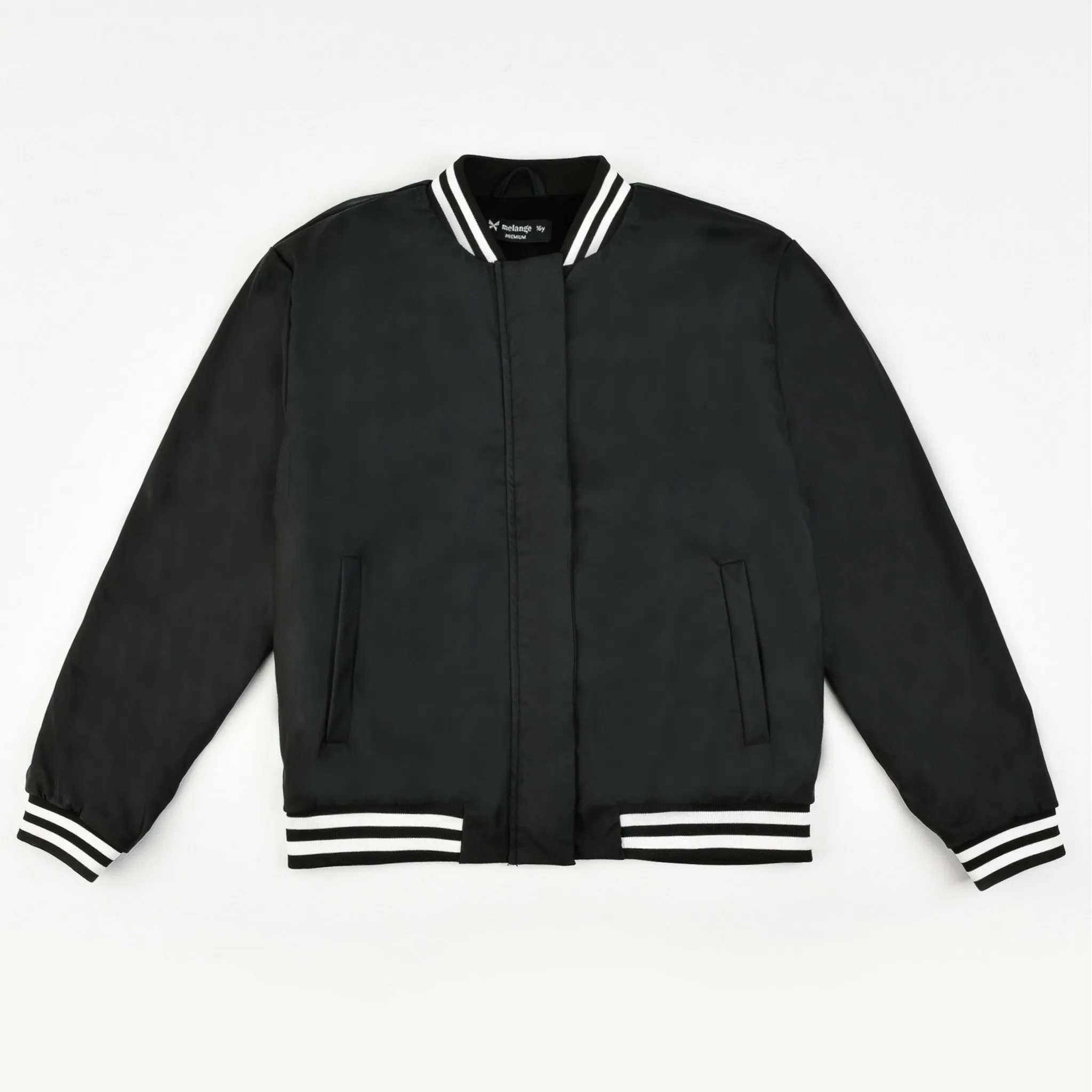 Melange Bomber Jacket