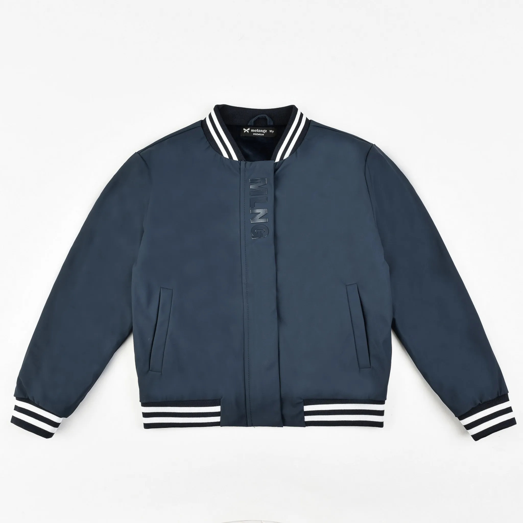 Melange Bomber Jacket