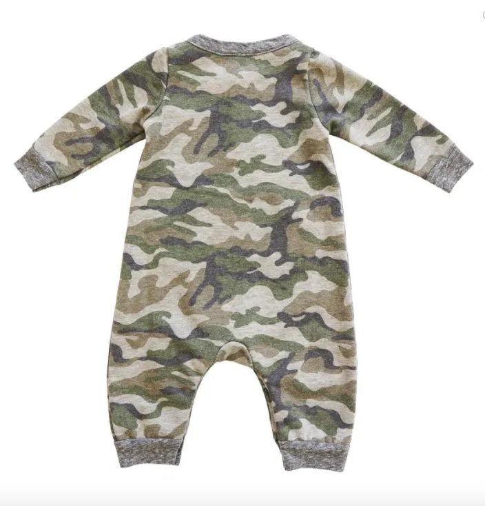 Miki Miette - Bailey Romper in Camo