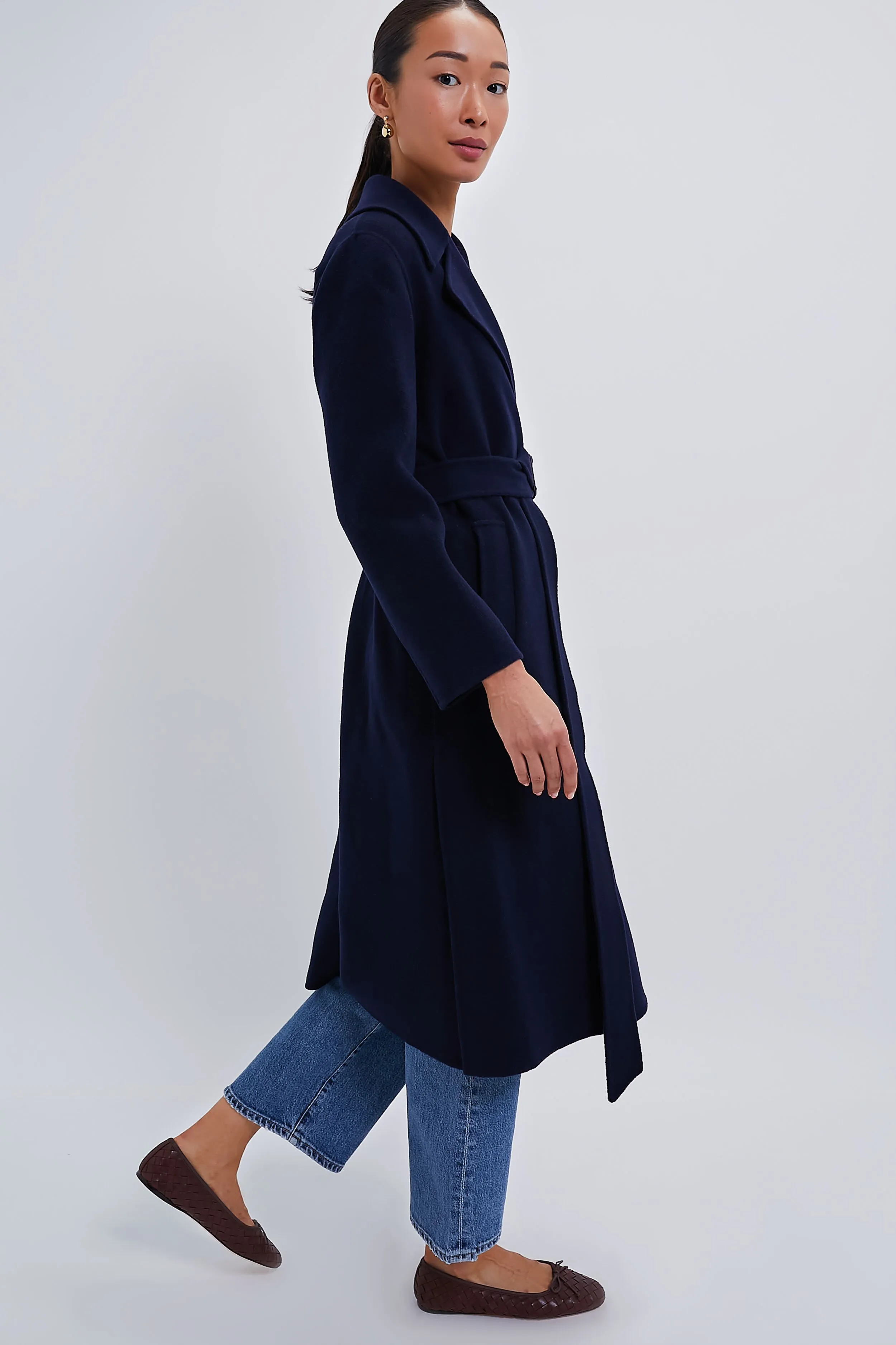 Navy Manu Coat