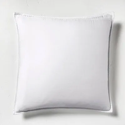 New - Casaluna Pillow Sham Linen-Blend OEKO-TEX Minimalist