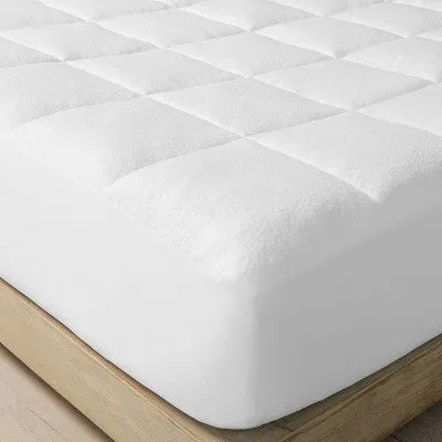 New - Full Memory Foam & Down Alternative Mattress Pad - Casaluna